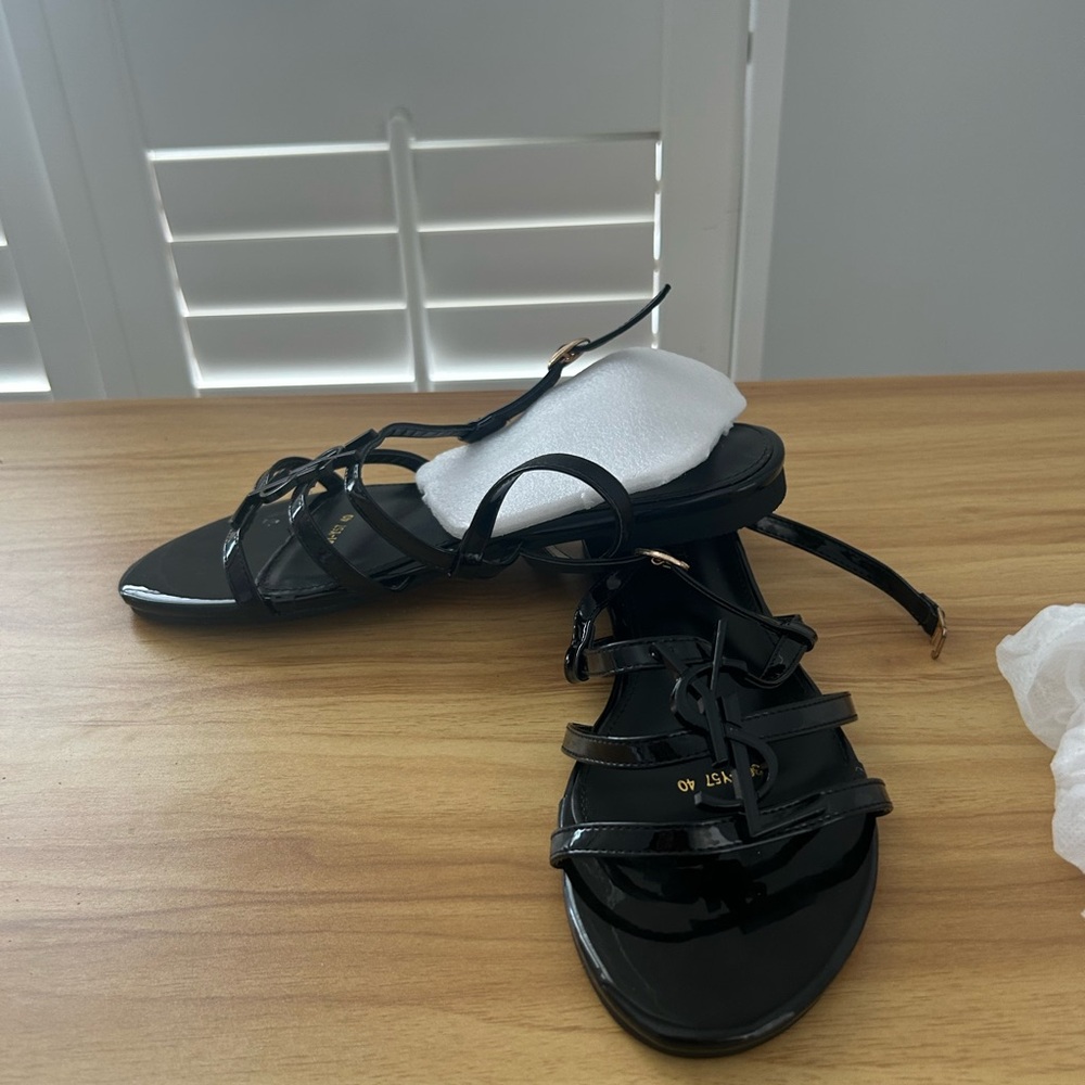 Black sandals